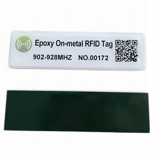 Epóxi RFID em etiqueta de metal